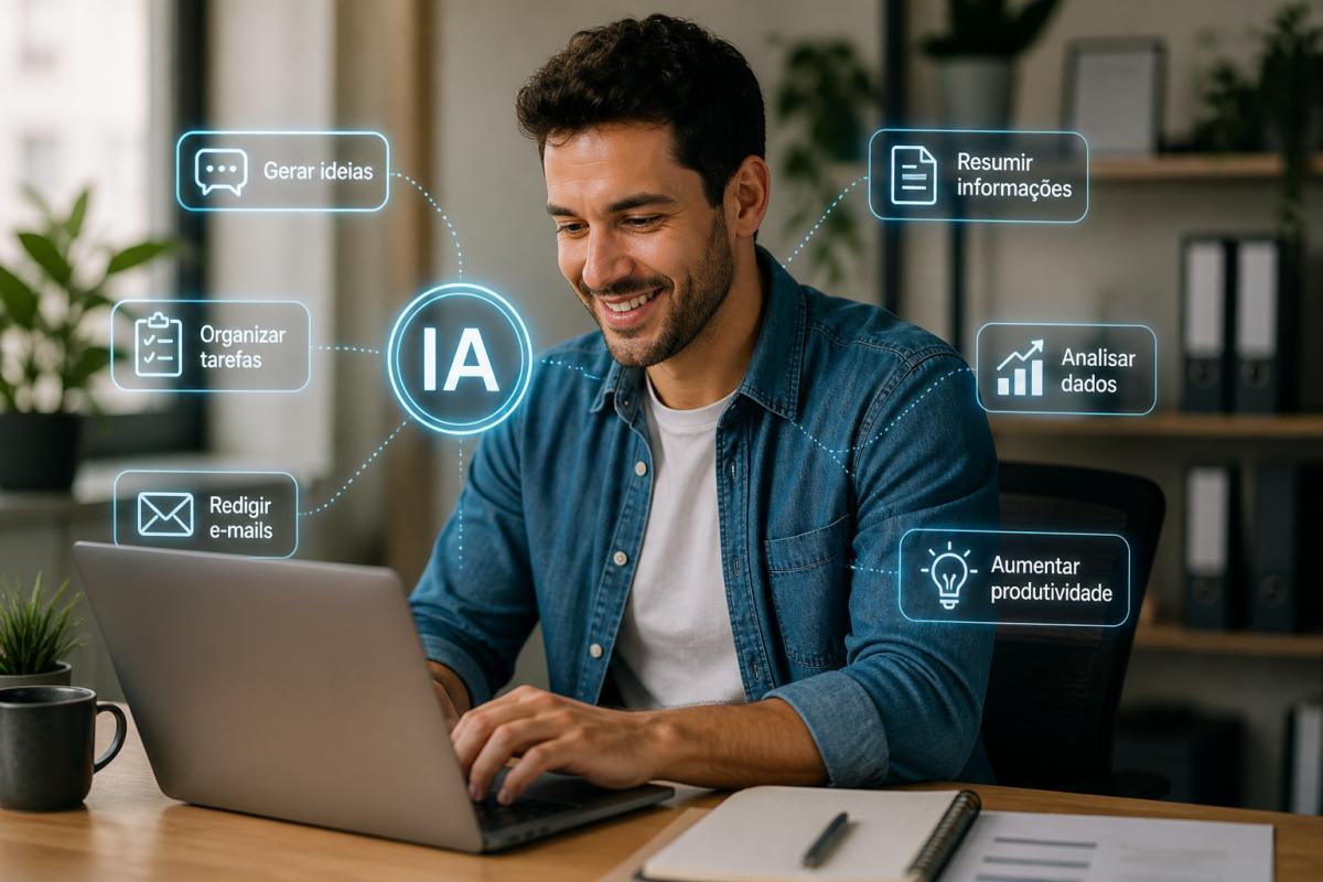 Como usar a inteligência artificial a seu favor no dia a dia do trabalho