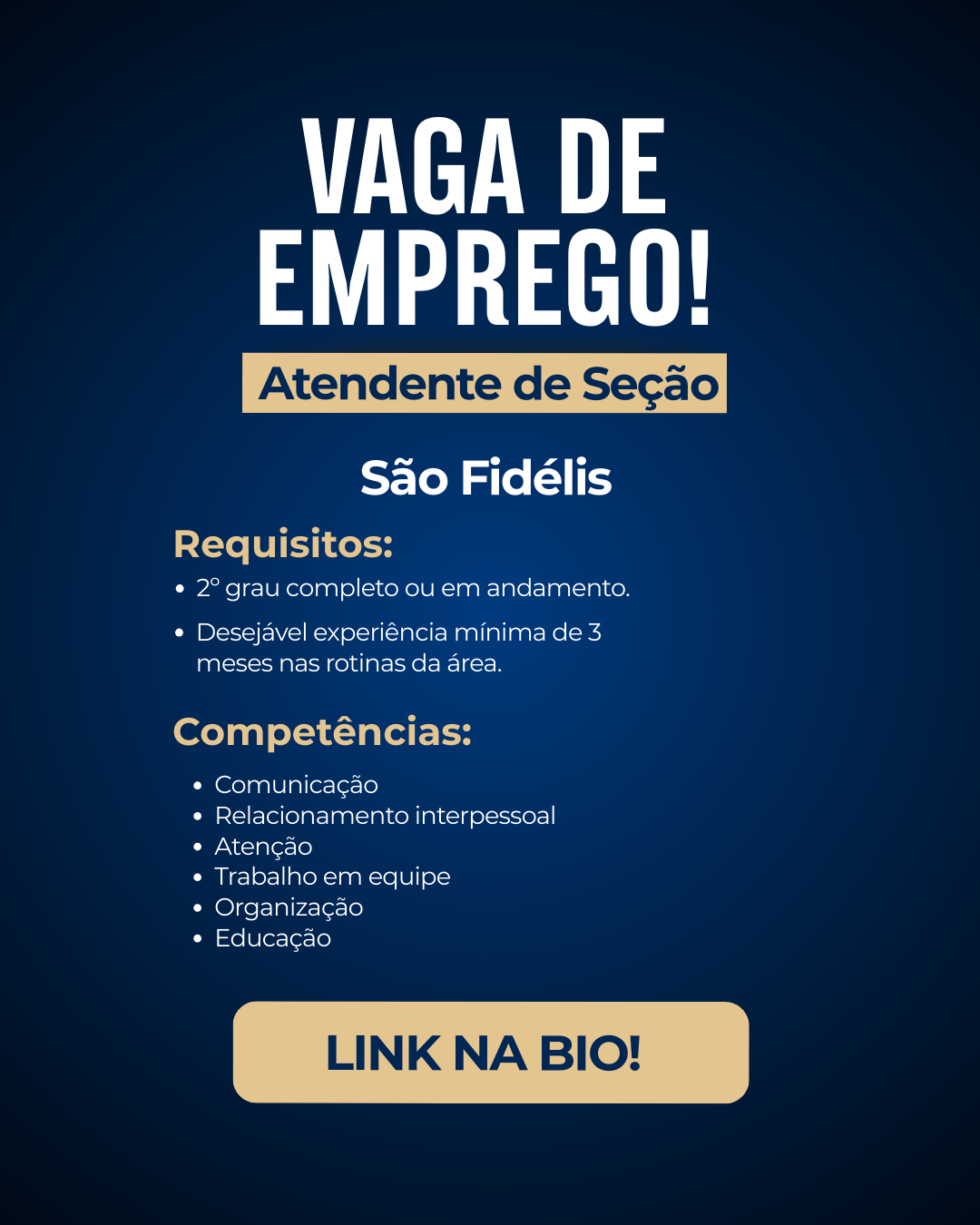 Atendente de Seção