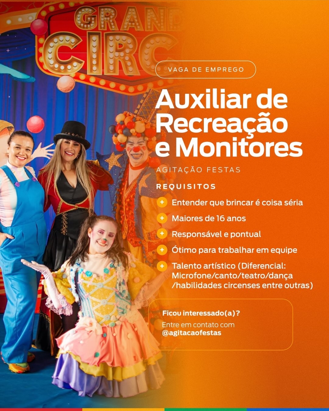Auxiliar de Recreação