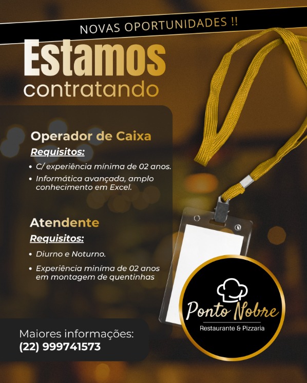Operador de Caixa