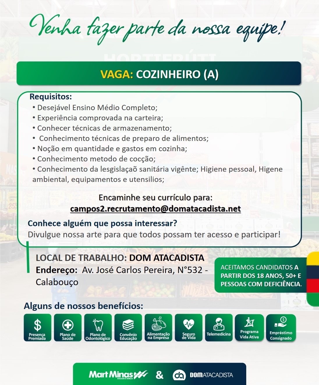 Cozinheiro(a)